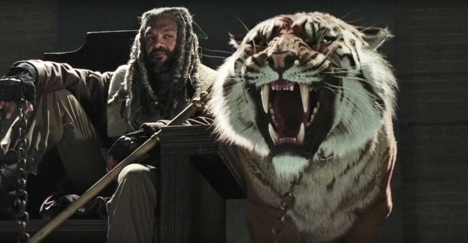 Kirkman Talks Bringing Walking Deads Ezekiel and Shiva to Life Kirkman Talks Bringing Walking Deads Ezekiel and Shiva to Life